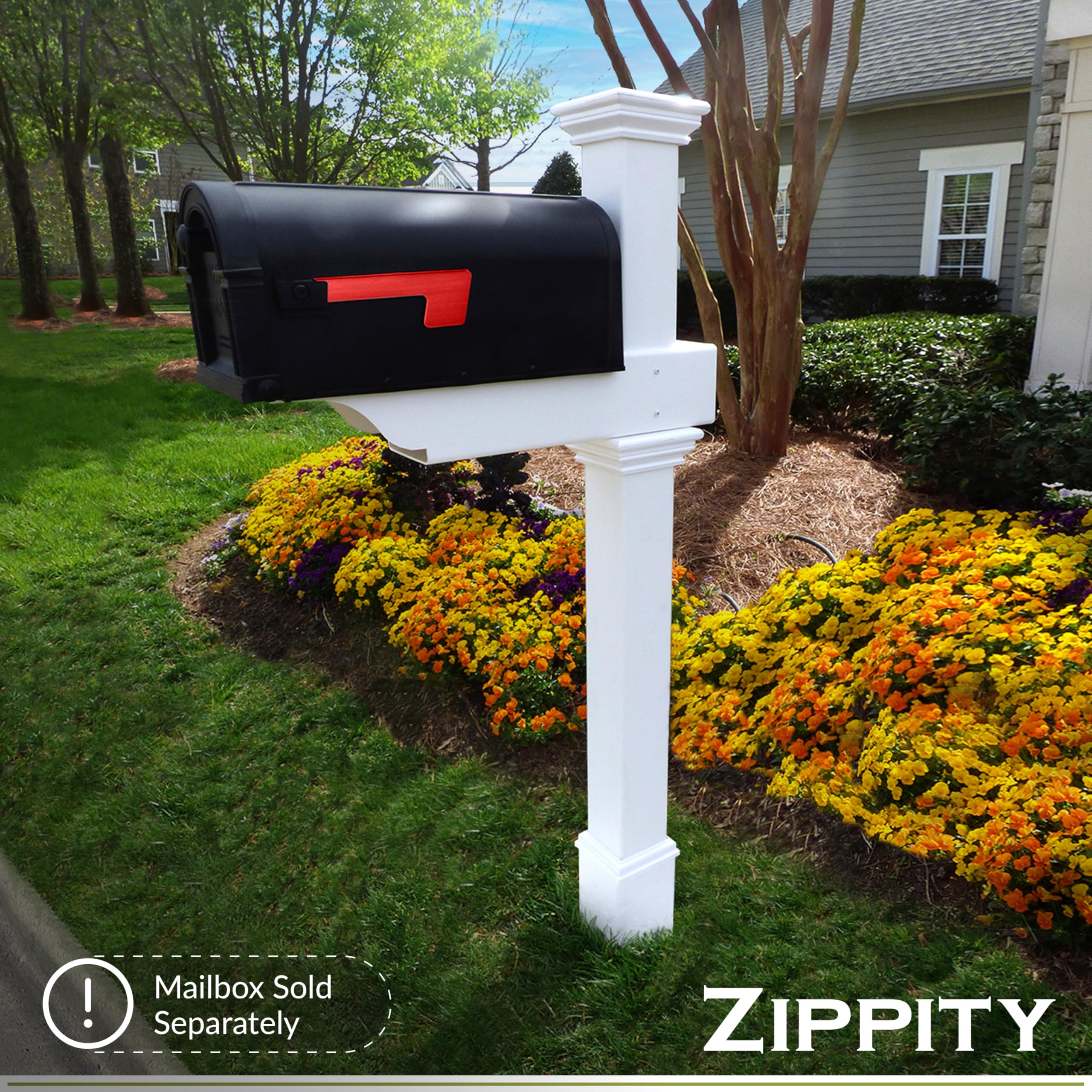 Amazon.com : Zippity Outdoor Products ZP19013 Classica Mailbox